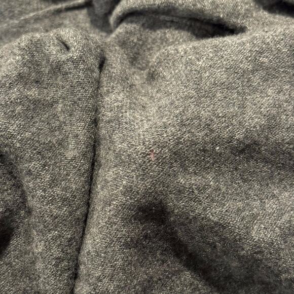 Saks Fifth Avenue Cardigan Cashmere Old Money Quiet Luxury Minimalist Gray XS - Picture 5 of 6